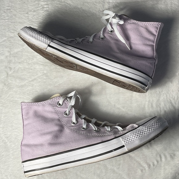 Converse Shoes - Converse Lavender High-Top Sneakers